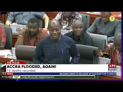 Accra floods: Afenyo-Markin demanded the interior minister's statement in advance