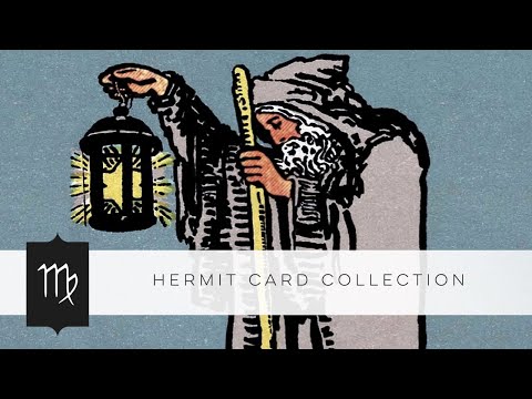 Colección de tarjetas Hermit