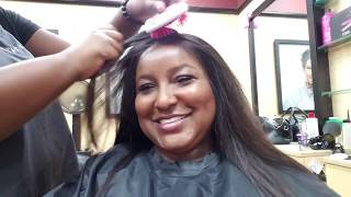 Smartstyle Salon getting my hair ready for the holidays!