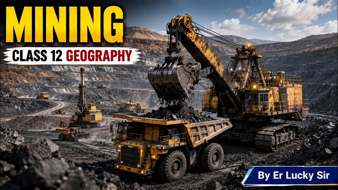 Mining  | Factors Affecting mining | Types of mining - Class 12 Geography