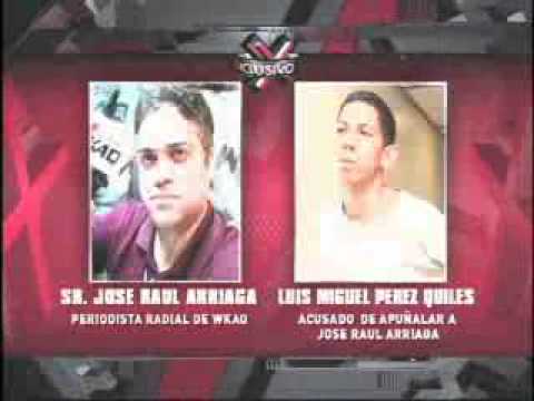 SuperXclusivo 10/4/10 - Fuera de WKAQ Radio José Raúl Arriaga