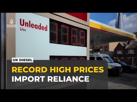 UK diesel prices: Britain sees record-high costs at the pump