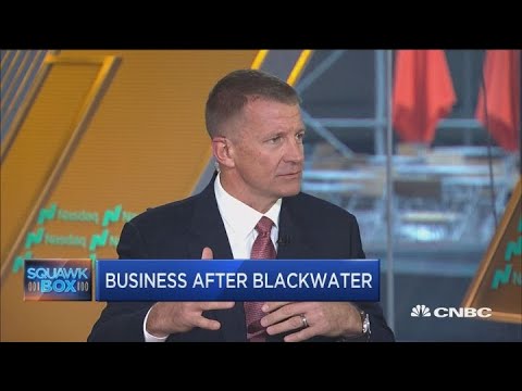 Erik Prince on his business endeavors after selling Blackwater