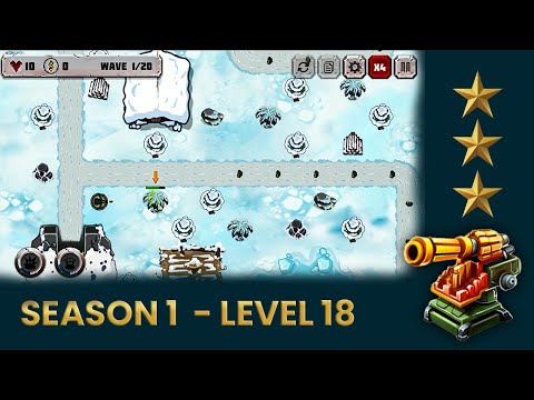 Battle Strategy: Tower Defense - Season 1 Level 18 Walkthrough