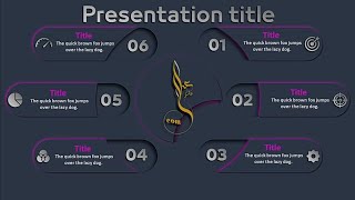 عرض بوربوينت احترافي | انشاء مخطط معلومات متميز وإبداعي | تصميم جرافيك