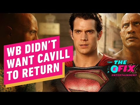 The Rock Says Dc Studios Was Against Henry Cavills Superman Return - Ign The Fix: Entertainment