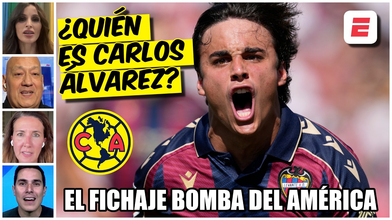 AMÉRICA anuncia BOMBAZO con el FICHAJE de Carlos Álvarez, pero ¿quién es él? | Exclusivos