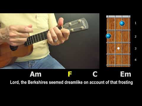Sweet Baby James - Ukulele Strum-Along with Chords and Lyrics