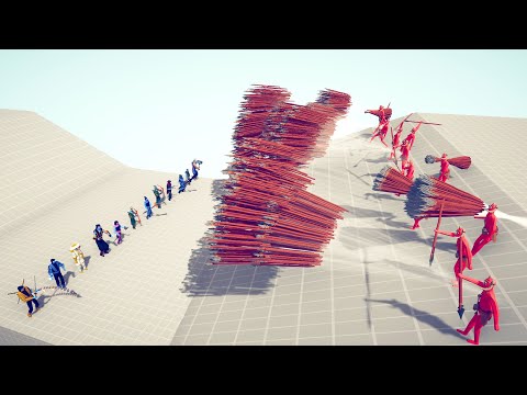 10x EVERY GOD vs MORTAL KOMBAT TEAM - Totally Accurate Battle Simulator TABS