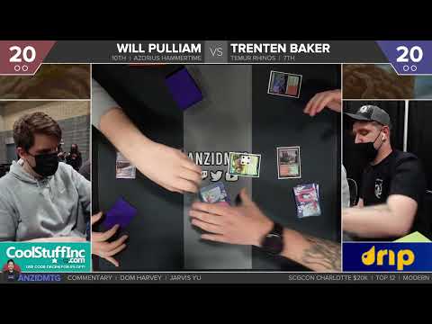 MTG Modern | Temur Rhinos vs Azorius Hammer | SCGCon Charlotte Top 12