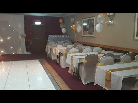 Engagement party set up- Gabriel's