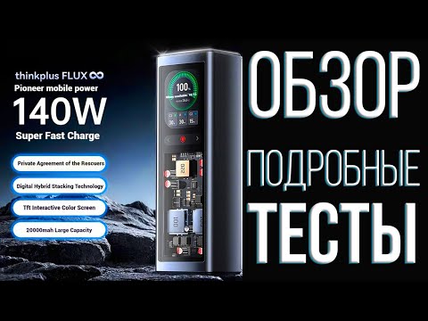фото павербанк lenovo thinkplus fluxo 140вт 20000 0