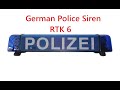 German + Romania Police Siren RTK 6 0
