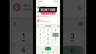 Download lagu Secret Code 🤐 || Battery Information Secret Code #shorts #viral mp3 Download lagu Secret Code 🤐 || Battery Information Secret Code #shorts #viral mp3