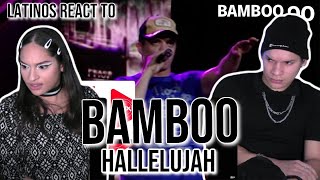 Latinos react to BAMBOO FOR THE FIRST TIME | Hallelujah (MYX Mo! 2005 Live Performance)| REACTION