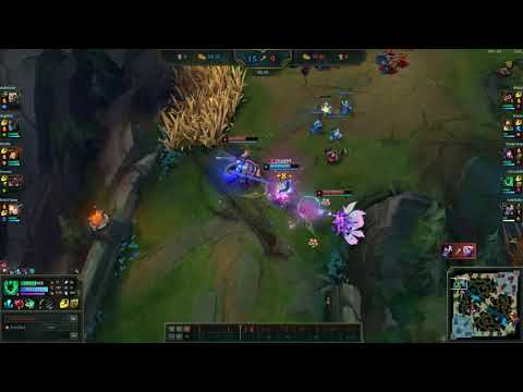 Thresh Grab prédiction flash parfaitement contrôlé