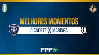 MELHORES MOMENTOS | CIANORTE 3X3 MARINGÁ | PARANAENSE 2026 | RODADA 1