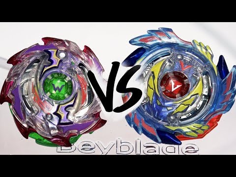 BATTLE: Genesis Valtryek V3 .6V.Rb VS Tempest Wyvron W3 .4G.At - Beyblade Burst God/Evolution!