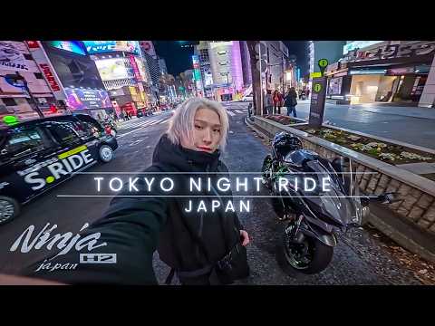 2025 First Tokyo Night Ride by Ninja H2  Episode 99/東京/Japan/Kawasaki Ninja H2【4K】