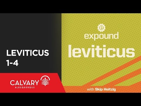 Leviticus 1-4 - 2012 - Skip Heitzig