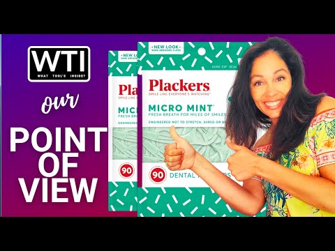 Plackers Micro Mint Dental Floss Picks - WTI product video review