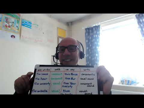 How to Pronounce "the" in English