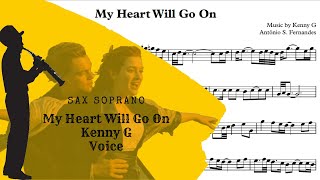 My Heart Will Go On - Kenny G Sheet Music 🎷Sax Soprano🎷