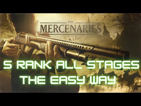 RE 8 Mercenaries S Rank - THE EASY WAY
