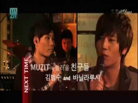 20101016 The Muzit preview Ep.13 - Kim Bum Soo,  Vanilla Lucy