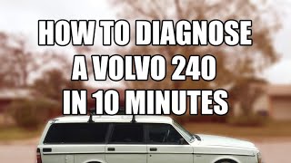How to diagnose a rough running Volvo 240 in 10 minutes