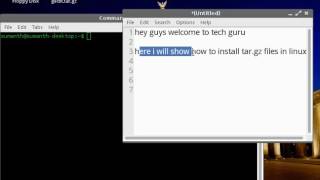 How to install tar.gz files in Linux lite or ubuntu
