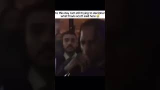 Travis Scott Speaking in Tongues??💀😭🙏 #travisscott #meme #rap #funny #kanyewest #cactusjack