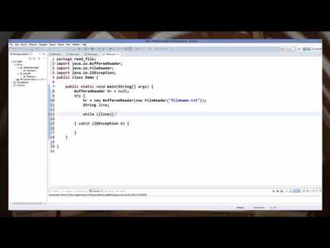 Java Tutorial 39 How To Read File Using Java