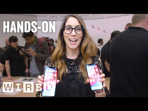 First Look: iPhone XS, XS Max, and XR - Hands-On Impressions | WIRED