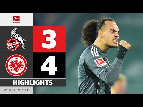 Estadísticas Köln vs Eintracht Frankfurt, Bundesliga Jornada 11