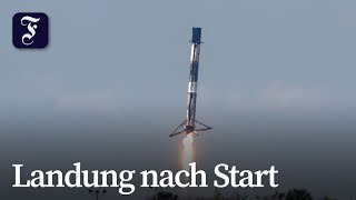 Falcon-9-Rakete schickt Nachschub zur ISS