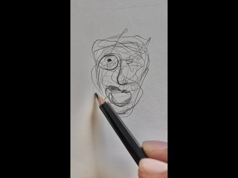 How to draw Abstract art #abstract #drawing #fhbart