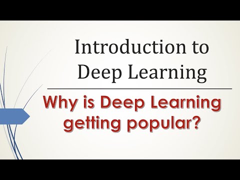 Lecture 3 Why is Deep Learning getting Popular | Deep Learning and Neural Networks