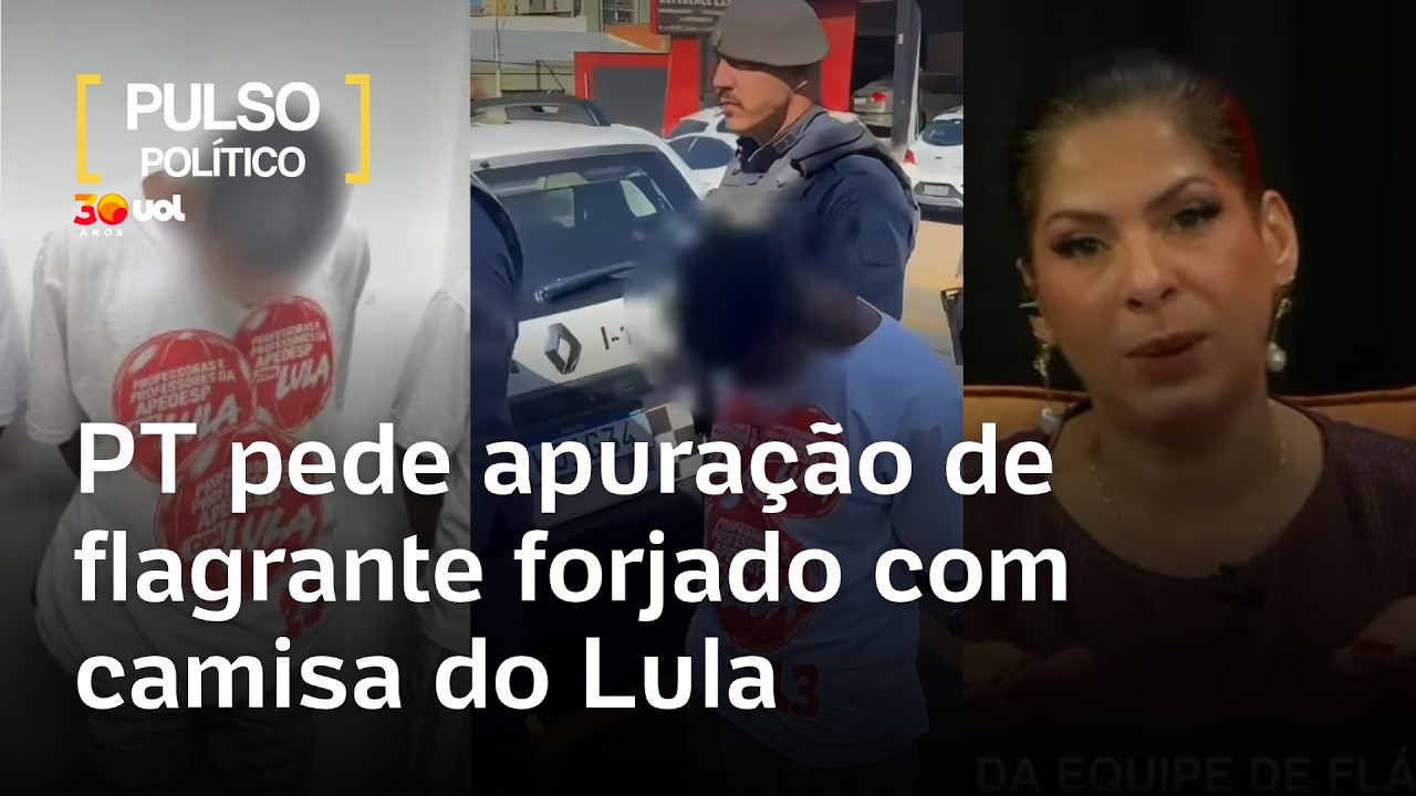 Dani Lima: PT vai à Justiça por apuração de flagra forjado com camisa do Lula; PM teria forçado uso
