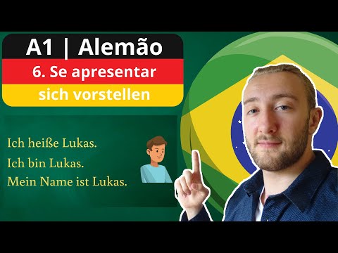 Aula de Alemão 6 | Se apresentar em alemão | curso de alemão