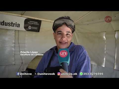 Comenzó el Encuentro Nacional de Escultores en Villa María