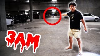 Do Not Explore Haunted Parking Garage at 3AM (Ghost)