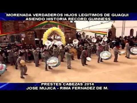 Juventud Pagador de Oruro Haciendo Historia Records Guinness Guaqui 2014