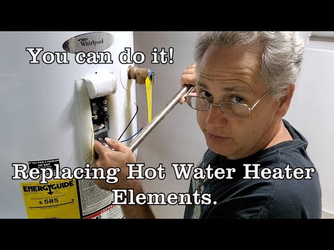 D.I.Y. How to replace the heating elements in your hot water heater. Maintenance Minute Jim Viebrock