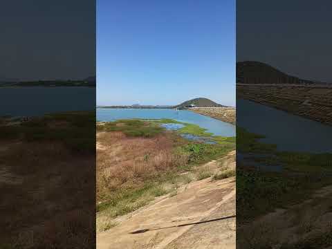 O Açude Estevam Marinho em Coremas-PB