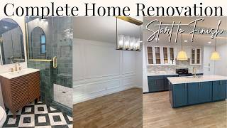 EXTREME HOME MAKEOVER | We Flipped a House! | Start to Finish Complete Home Renovation