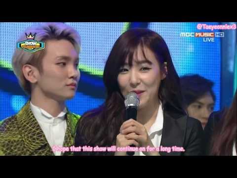 [Eng Sub] [140319] MBC Music Show Champion Winning Speech + Encore - SNSD (1080p)