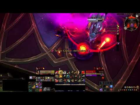Level 80 Protection Warrior Solo: Kazzara, the Hellforged (Mythic difficulty)