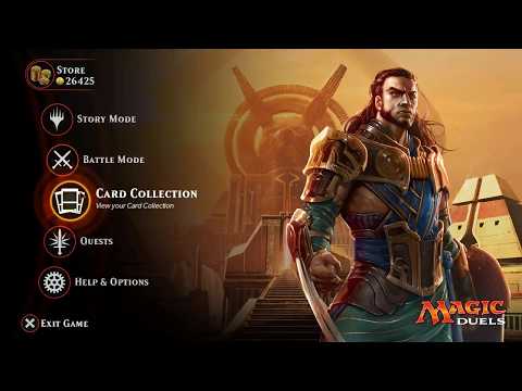 Magic Duels : Grixis (blue, black, & red) thropters #1 with deck tech (gameplay at 3:20)