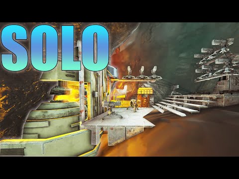SOLO On A 25x - Claimed a Broken Rathole Day 1! | Ark PvP TimeWar